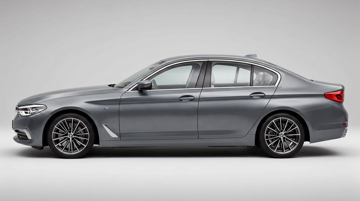 Auto met standaard ruiten