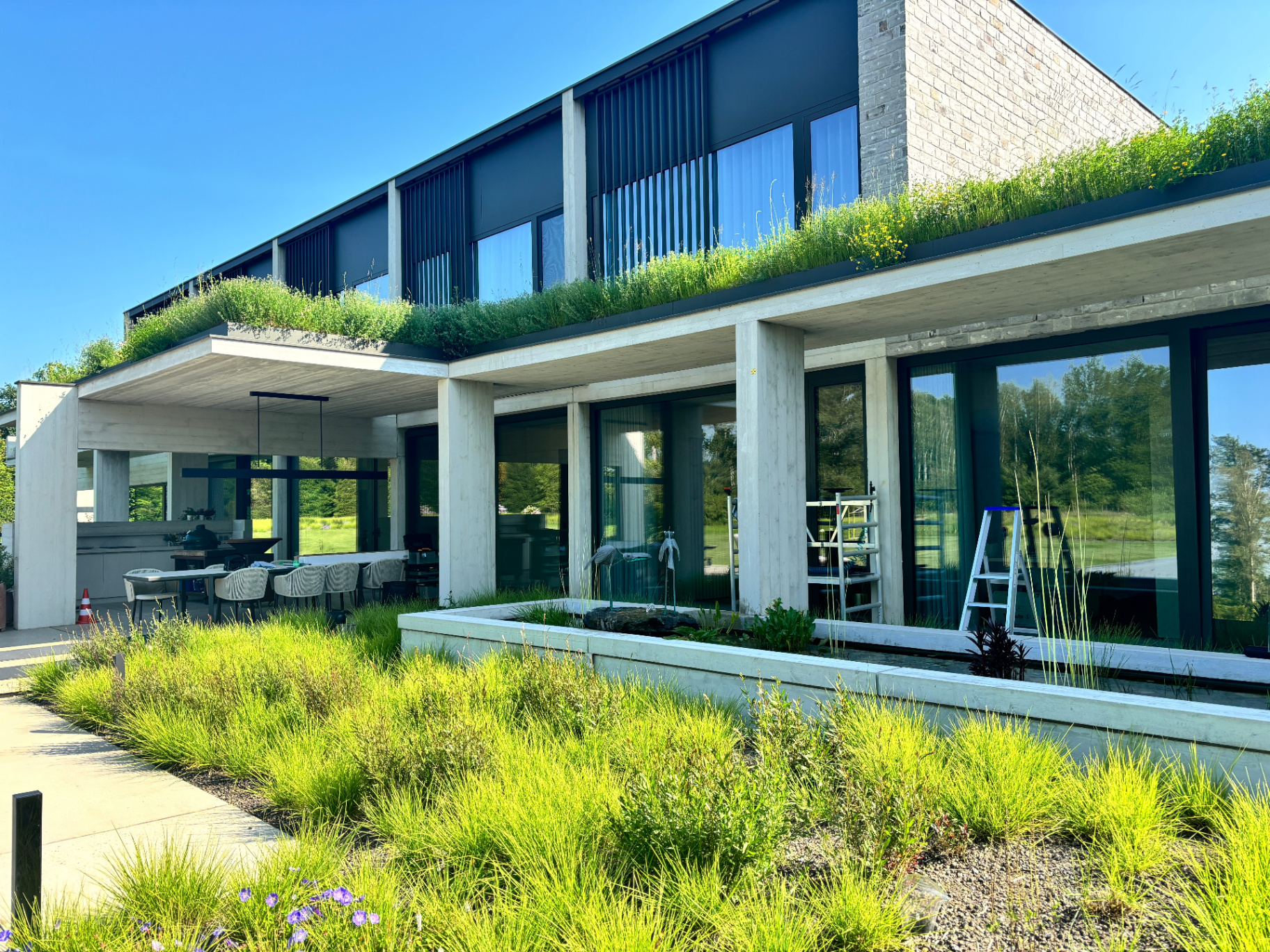 Villa in Limburg — raamfolie project